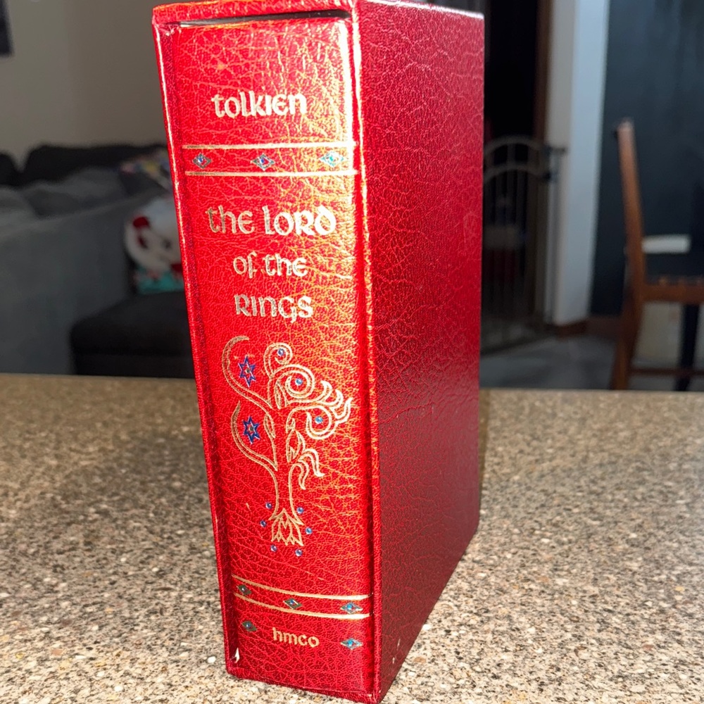 The lord of the rings collectors edition 1987 with map